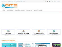 Tablet Screenshot of gitsacademy.com